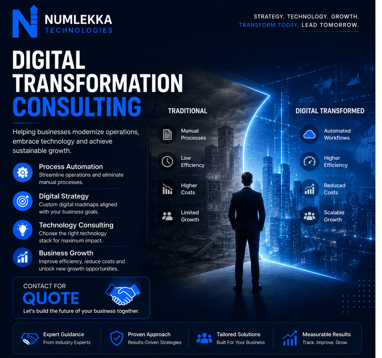 Digital Transformation Consulting service by NumLekka Technologies