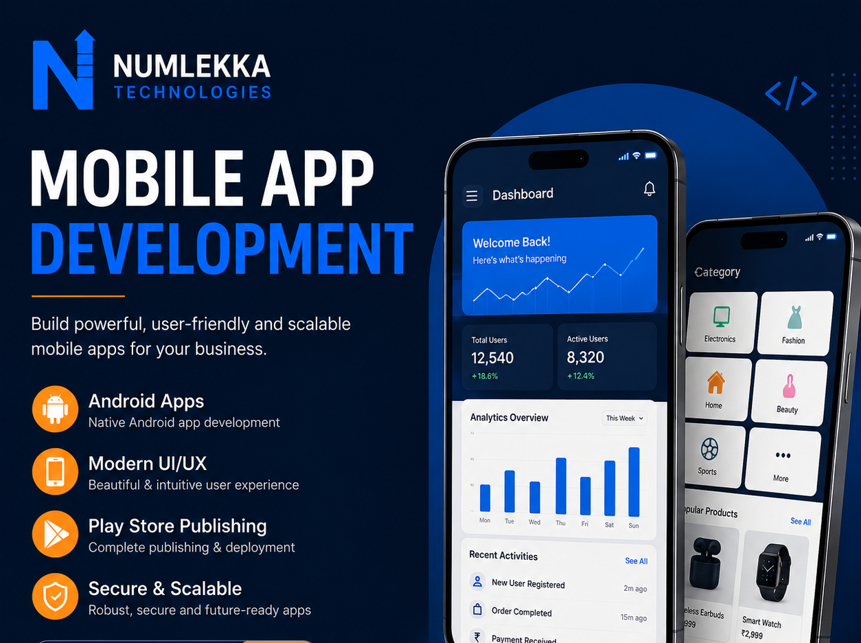 Mobile App Development service by NumLekka Technologies